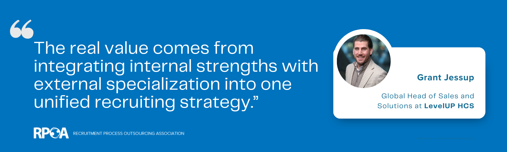 Grant Jessup on Value of External Recruiting Partners