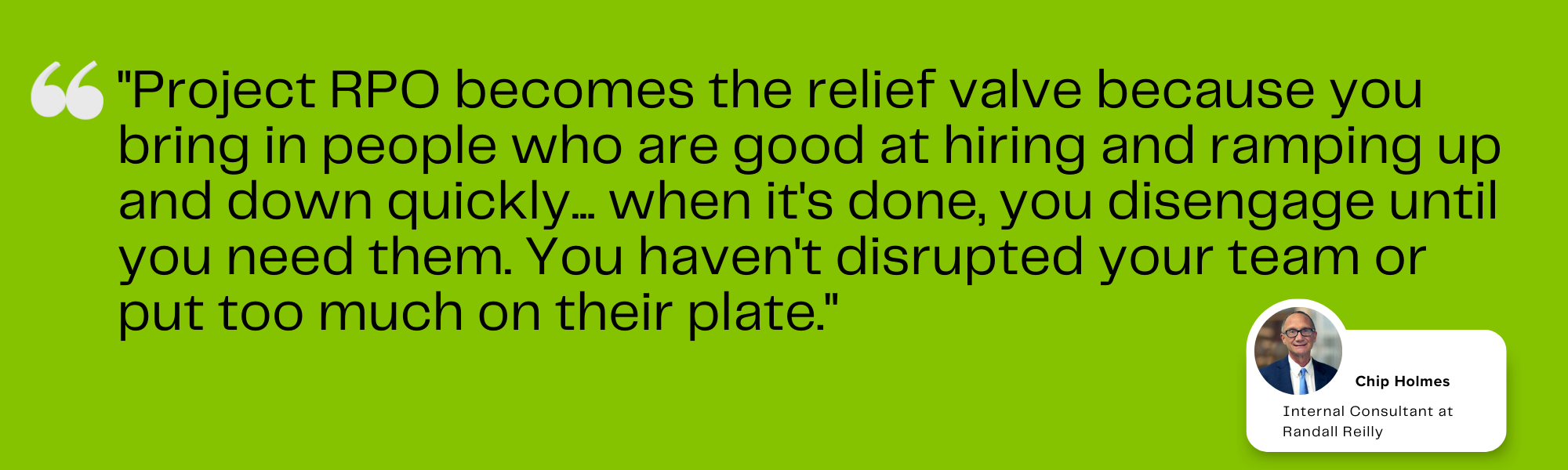 Chip Holmes wide quote