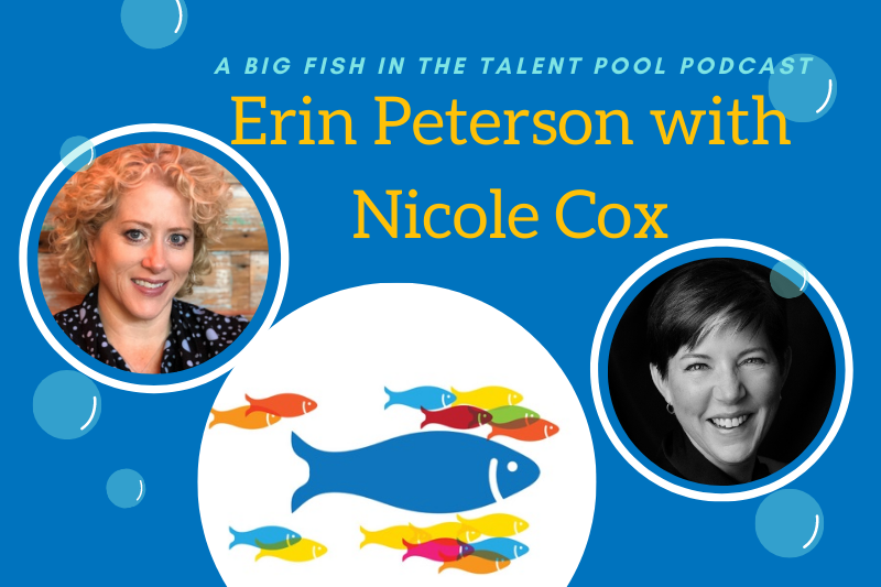 Erin peterson with Nicole Cox