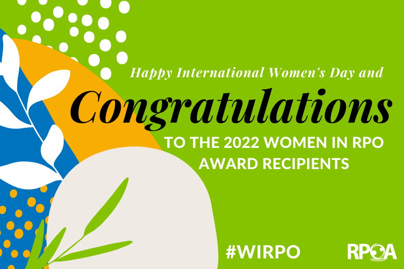 RPOA Announces 2022 Women in RPO Award Recipients